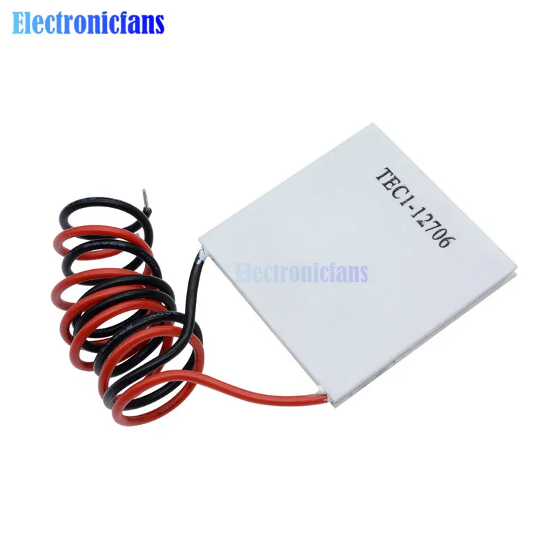 5pcs TEC1-12706 Heatsink Thermoelectric Cooler Cooling Peltier Plate Module
