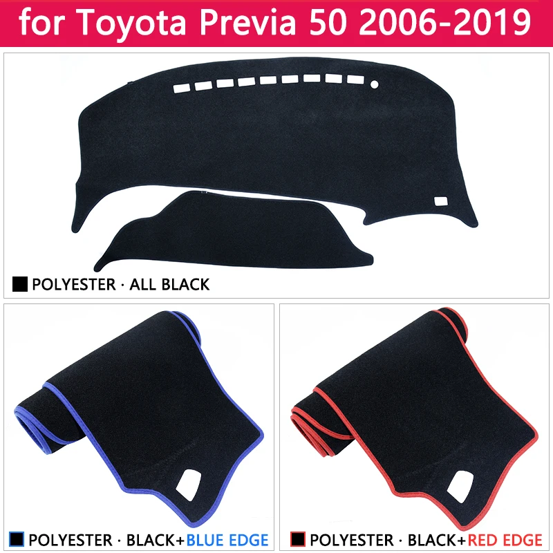 for Toyota Previa 50 2006~2019 XR50 Estima Tarago Anti-Slip Mat Dashboard Cover Pad Sunshade Dashma