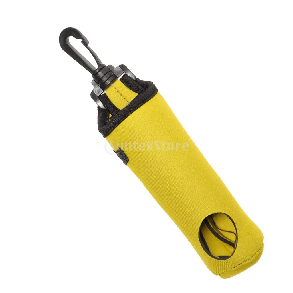 Portable Small Neoprene Golf Ball Bag Golf Tees Holder Carrying Storage Case Pouch with Swivel Waist Belt Clip - Choose Colors