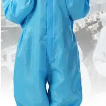 Антистатическая Рабочая Одежда с крышкой. Фабрика электроники антистатический комбинезон, пылезащитный комбинезон. одежда для уборки