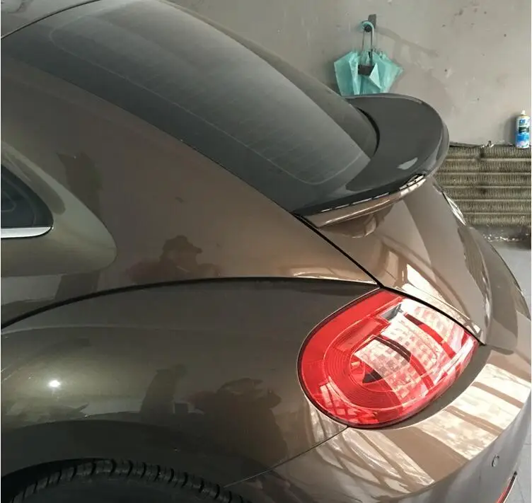 

JIOYNG Unpainted CAR REAR WING TRUNK LIP SPOILER FOR Volkswagen VW Beetle 2013 2014 2015 2016 2017 BY EMS