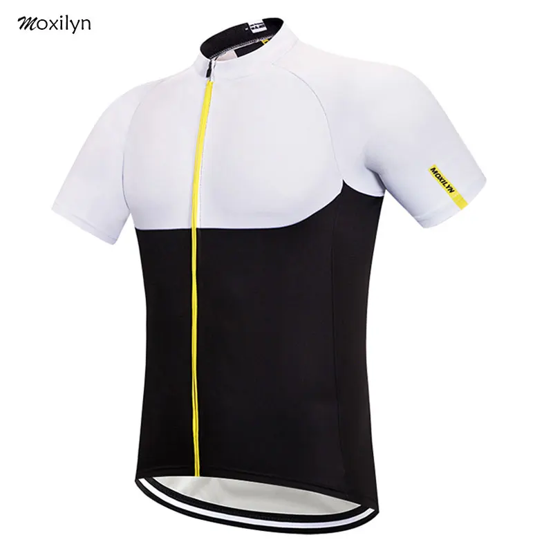 

Футболка Moxilyn мужская с коротким рукавом, Джерси для езды на велосипеде, воздухопроницаемая одежда, быстрая сушка, летняя одежда для горных ...