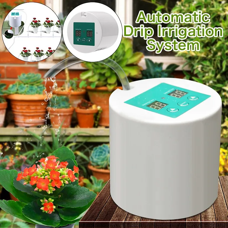

Efficient Automatic Watering Device Watering Device Drip Irrigation Tool Water Pump Timer system for Succulents Plant