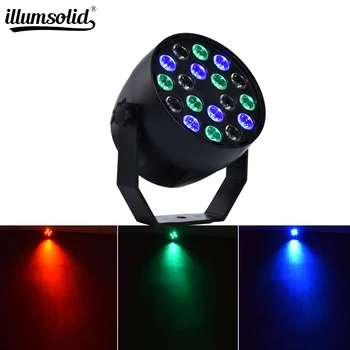 

Dj light led par party lights mini disco ball dmx512 18x3w wash bar light RGB club lighting effect for family partie, ballroom