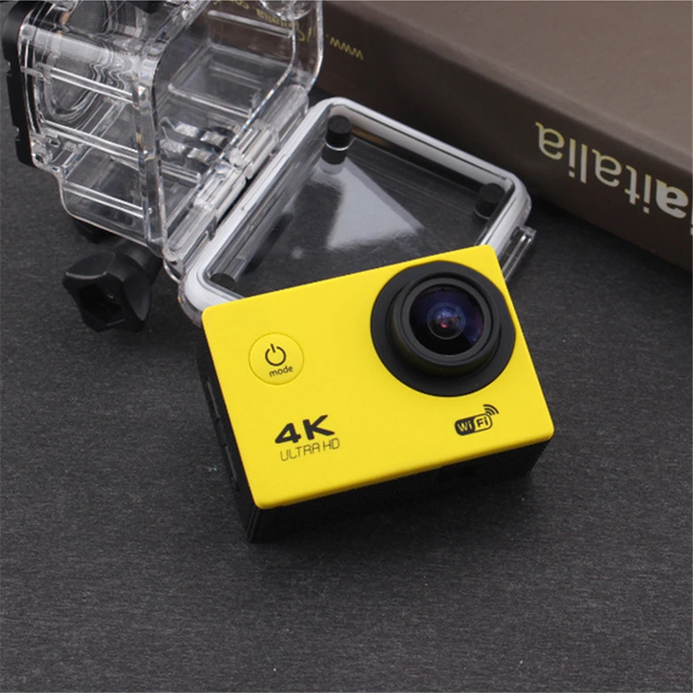 4K Wifi Водонепроницаемая Экшн-камера для велосипеда 4K Спортивная камера ультра Дайвинг 1080P 60FPS камера для шлема водонепроницаемая Спортивная DV