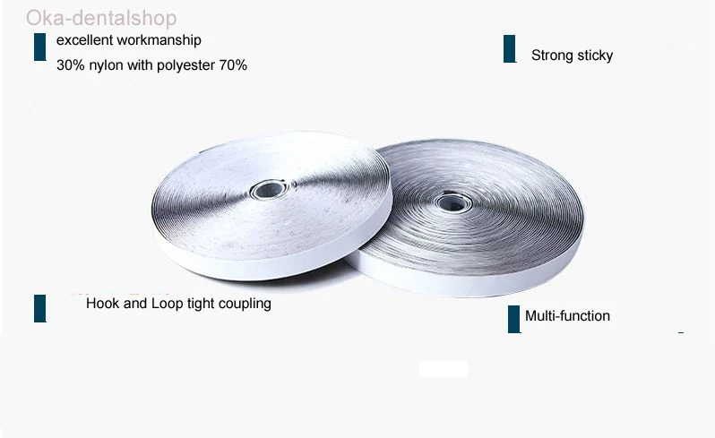 2 см* 25 м клейкая крепежная лента крюк и петля липкая задняя крепежная лента белый или черный Клей липкие ремни