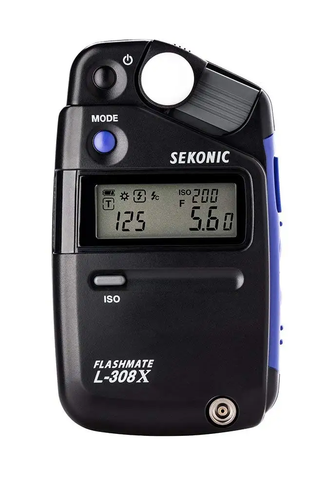 Sekonic FLASHMATE L308X фотографы и кинопроизводители измеритель экспозиции BlackBlue CD50 T01