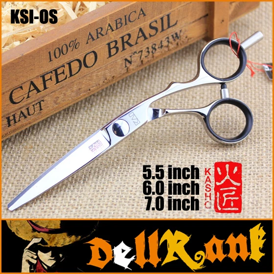 

Original Japanese "KASHO" Scissors 6.5 Professional Barber Hairdressing Salon Scissors 440C High Quality Hair Cutting Shears K-1