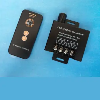 

12v DC-24v DC 36A led controller RF controller 3KEYS dimmer remote controller