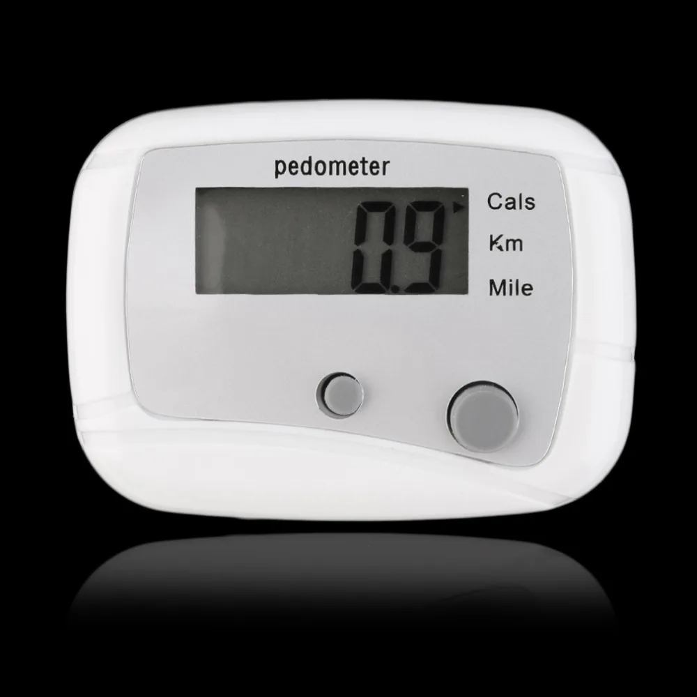 

Lightweight Pedometer Belt Clip Easy Use Mini Digital LCD Run Step Pedometer Walking Distance Counter ABS Gym Calorie Tracker