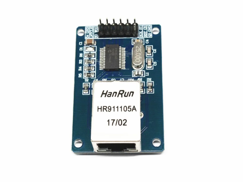 Мини ENC28J60 Ethernet LAN сетевой модуль для arduino 51 AVR SPI PIC STM32 LPC Ethernet MCU Плата развития вспомогательные модули