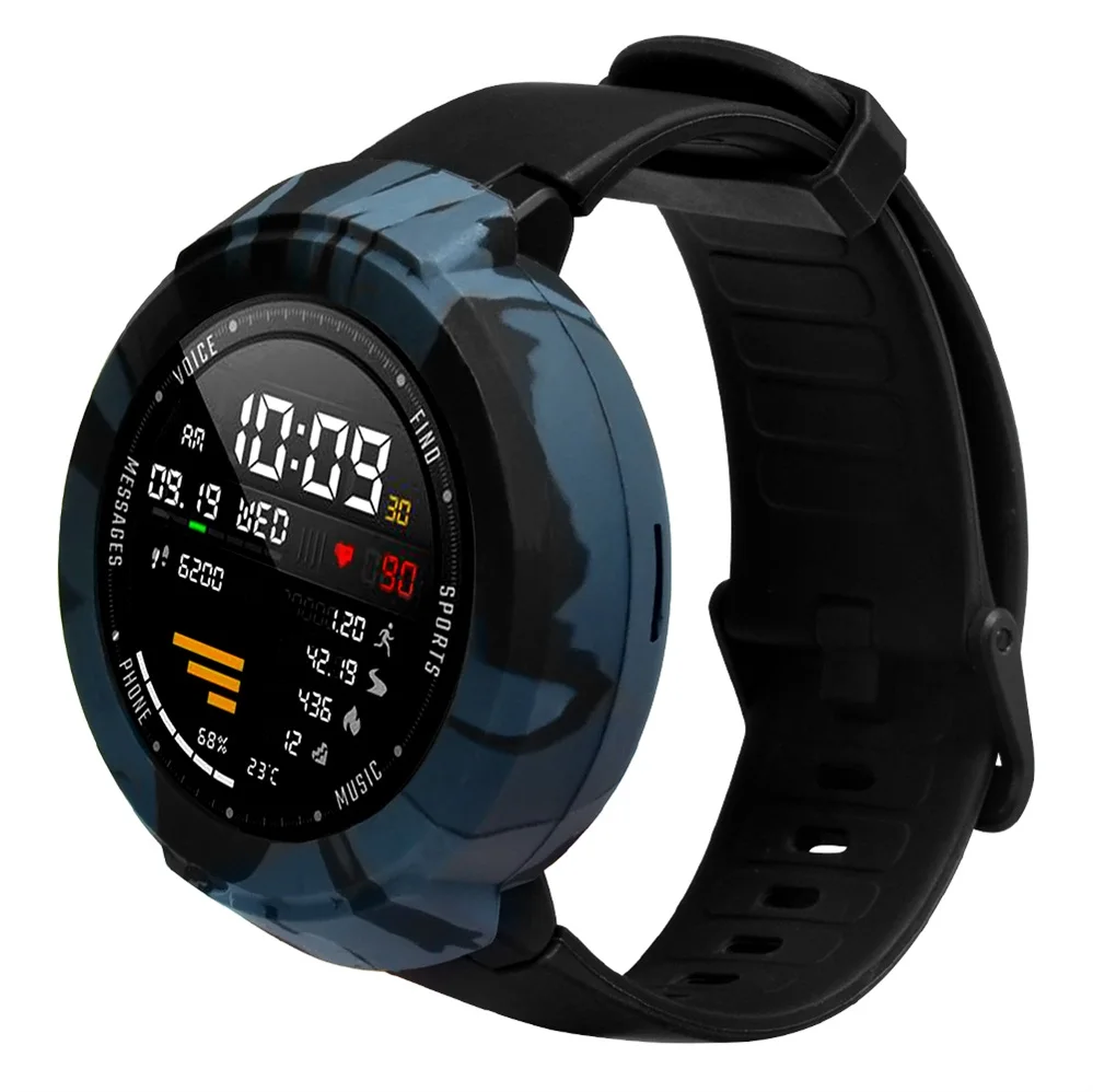 Для Amazfit Verge чехол для Xiaomi Huami Amazfit Verge 3 Смарт-часы силиконовый чехол Мягкий ТПУ Защитная рамка аксессуары