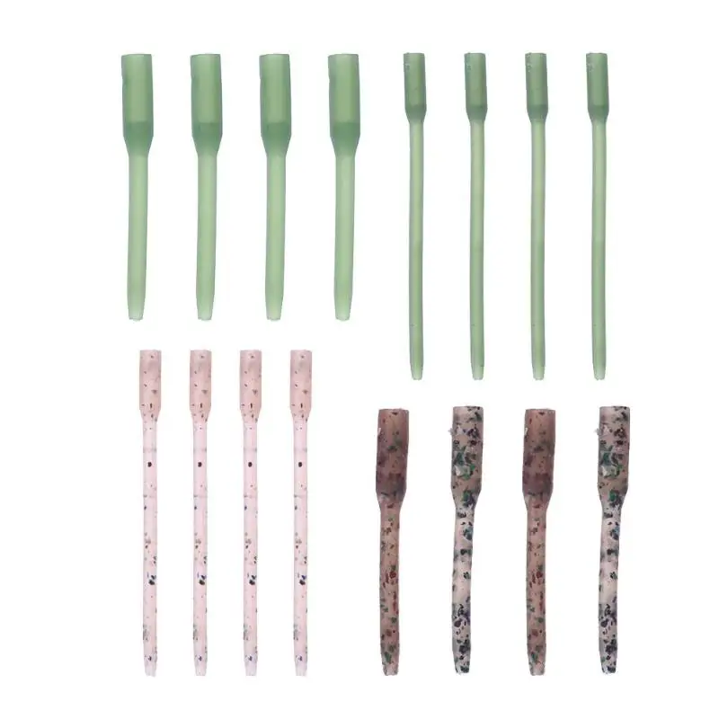 

30/50/100pcs Terminal Carp Fishing Anti Tangle Sleeves Connect Rubber Terminal Anti Tangle Connect with Hooks for Carp Fishing