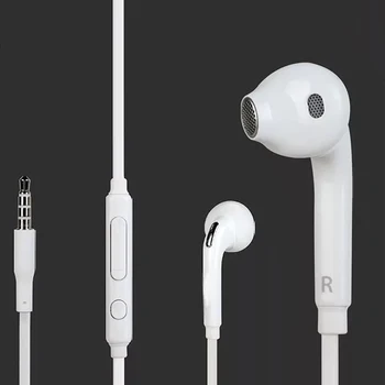 

Wired In-Ear Earphone 3.5mm Earphones with HD Mic Head phones Earbuds for Samsung S6 S9 Note 4 7 fone de ouvido Headsets