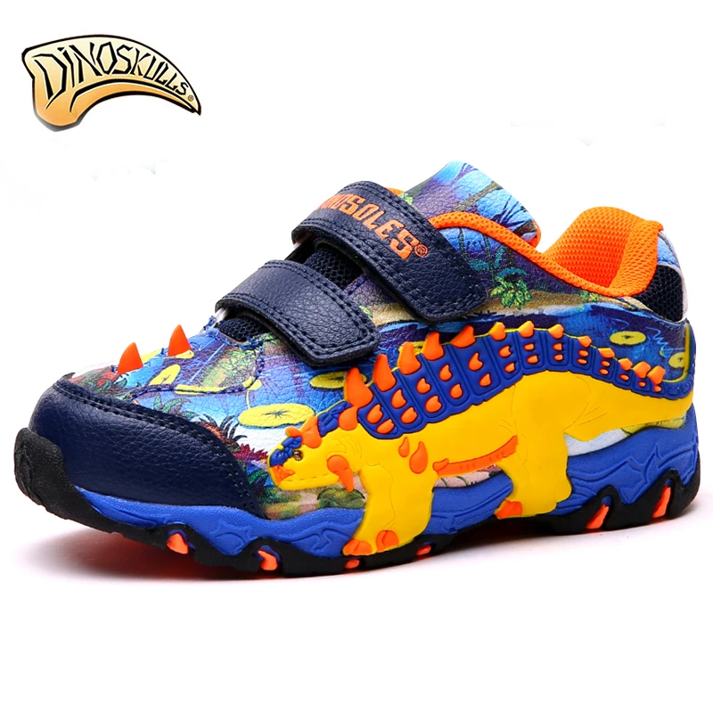 

Dinoskulls 2019 Kids Shoes Children's Sneakers Baby Boys Sports Shoes Non-slip Dinosaur Casual Shoes Kids Boys Loafers 27-34