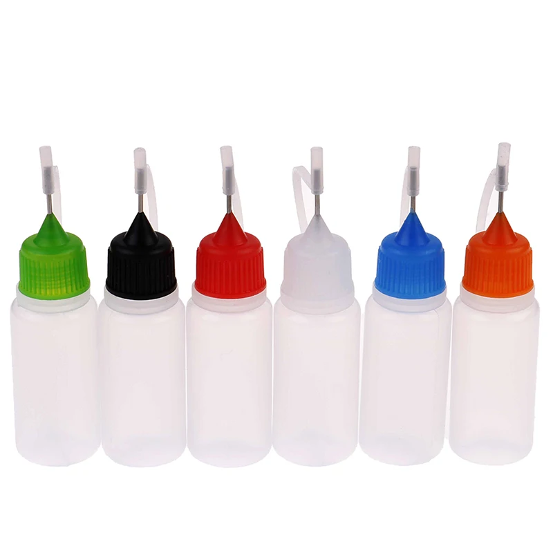 

1/5/10pcs 10/30ml Needle Tip LDPE Empty Squeeze Juice Dropper Filling Eye Liquid Bottle