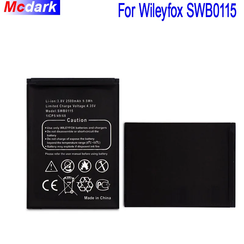 2500 мАч батарея для Wileyfox Swift SWB0115 аккумуляторная AKKU ACCU PIL мобильный телефон