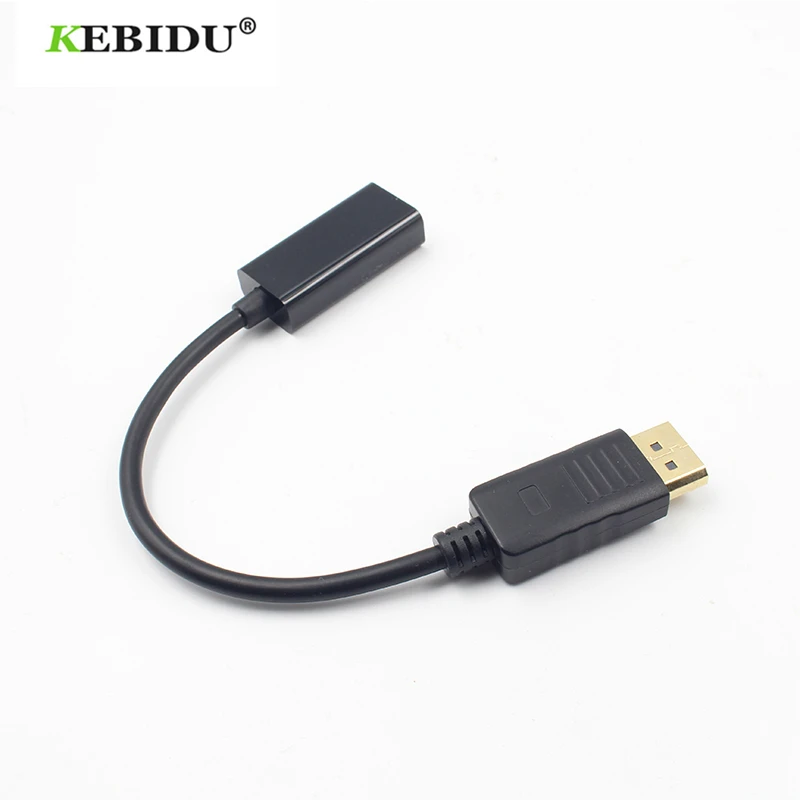 Адаптер kebidu 1080P DP в HDMI-совместимый Кабель-адаптер порт дисплея HDMI-com' HDTV