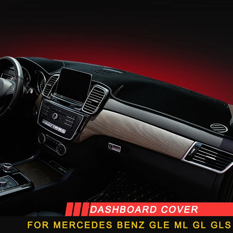 

For Mercedes Benz GLE Dashboard Cover Dashboard Mat Cover Sticker Accessories Auto