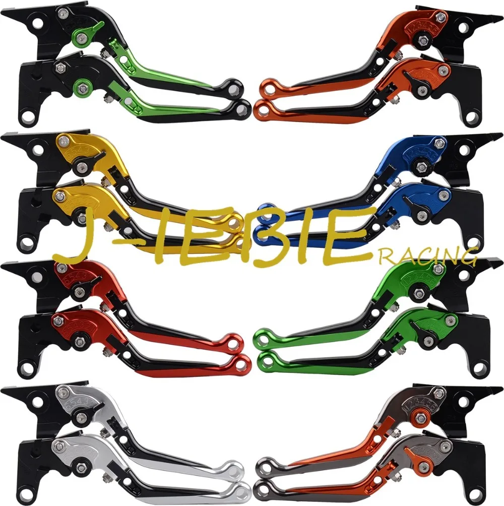 

For Kawasaki NINJA 650R/ER-6F 2009-2016 Versys 650 2009-2014 Folding Extendable CNC Adjustable Brake Clutch Levers