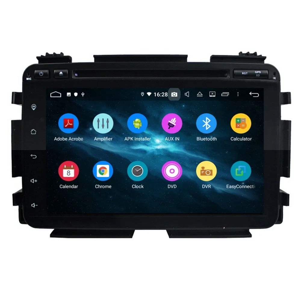 Flash Deal 4GB RAM Octa Core 8"DSP  Android 9.0 Car Radio DVD Player for Honda Vezel HRV HR-V 2014-2016 GPS WIFI Bluetooth USB Mirror-link 4