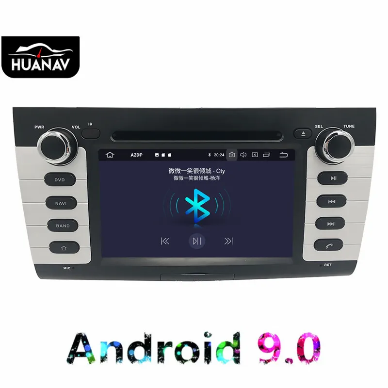 Автомобильный DVD плеер на Android 9 0 GPS навигация для SUZUKI SWIFT 2004 2010 автомобильный