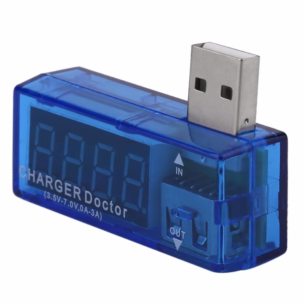 3.5V-7.0V Voltmeter Ammeter USB Mobile Power Supply Capacity Tester Power Supply Capacity Detection Hot Sale