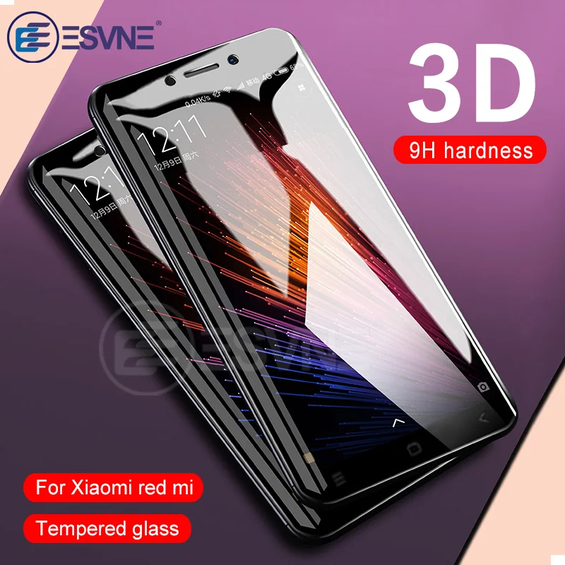 ESVNE 3D полное покрытие закаленное стекло для Xiaomi Redmi Note 4 4X защита экрана 4a pro пленка