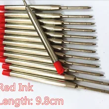 10 шт Красная шариковая ручка хорошего качества Шариковая ручка запасная канцелярская