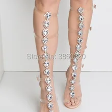 Роскошные черные сандалии с драгоценными камнями; женские сандалии-гладиаторы с вырезами и стразами на высоком каблуке с пряжкой и ремешком; модные дизайнерские туфли на шпильке с открытым носком