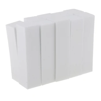 

10x Nail Art Manicure Pedicure Buffer Buffing File Tools Fit Filling Nail Extensions Acrylic Gel Tips - Size 9.5x2.5x2.5cm