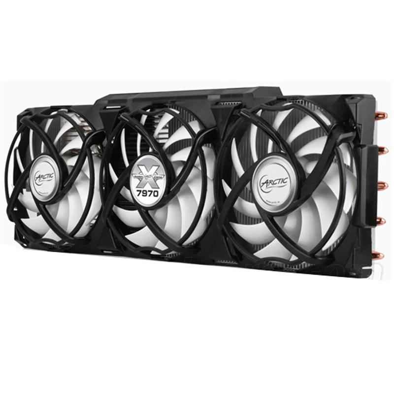 Для Arctic cooling Accelero Xtreme 7970 cooler вентилятора радиатора AMD/ATI 5850 5870 5830 6970 6950 6870 VGA vedeo