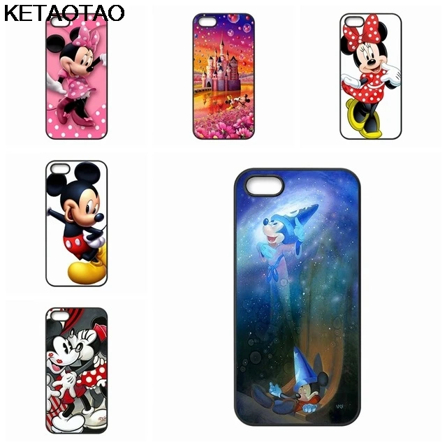 KETAOTAO Accessori Amore mickey minnie чехол для телефона s для iPhone 4S 5C 5S 6S 7 8 SE 5Plus XR XS Max чехол из мягкого ТПУ резины силикона