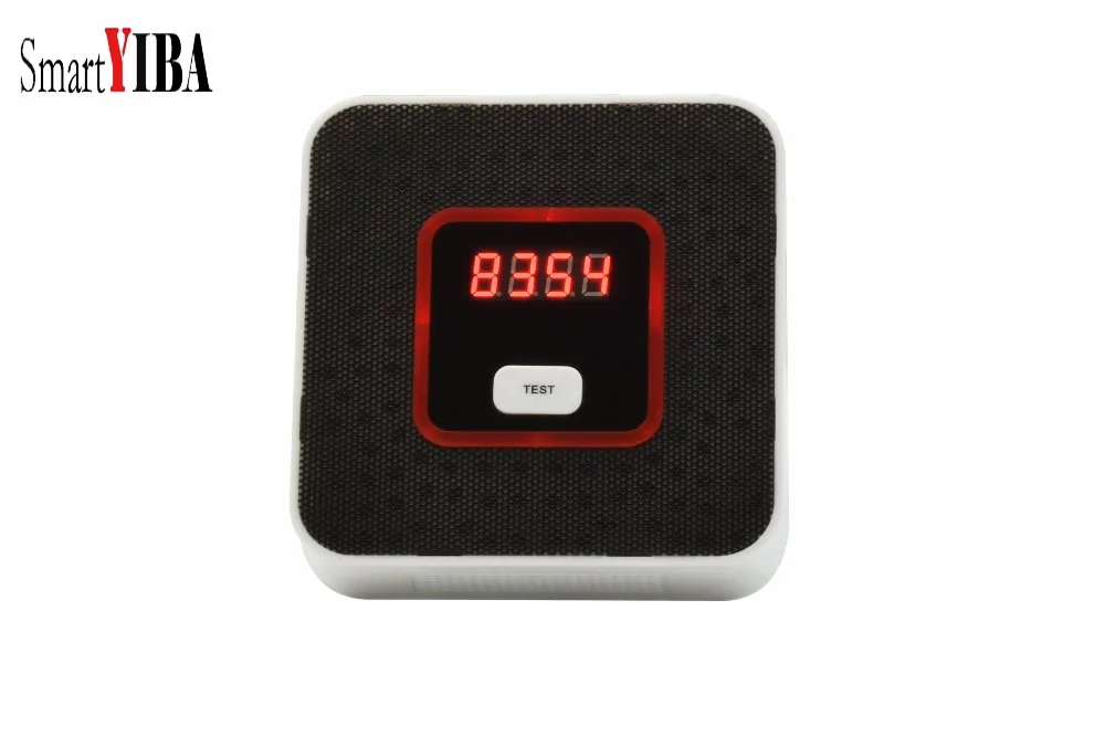 

SmartYIBA Intelligent Gas Detector Alarm Sensor Gas Leakage Sensor Natural gas leak detector with Warning Natural Gas Sensor