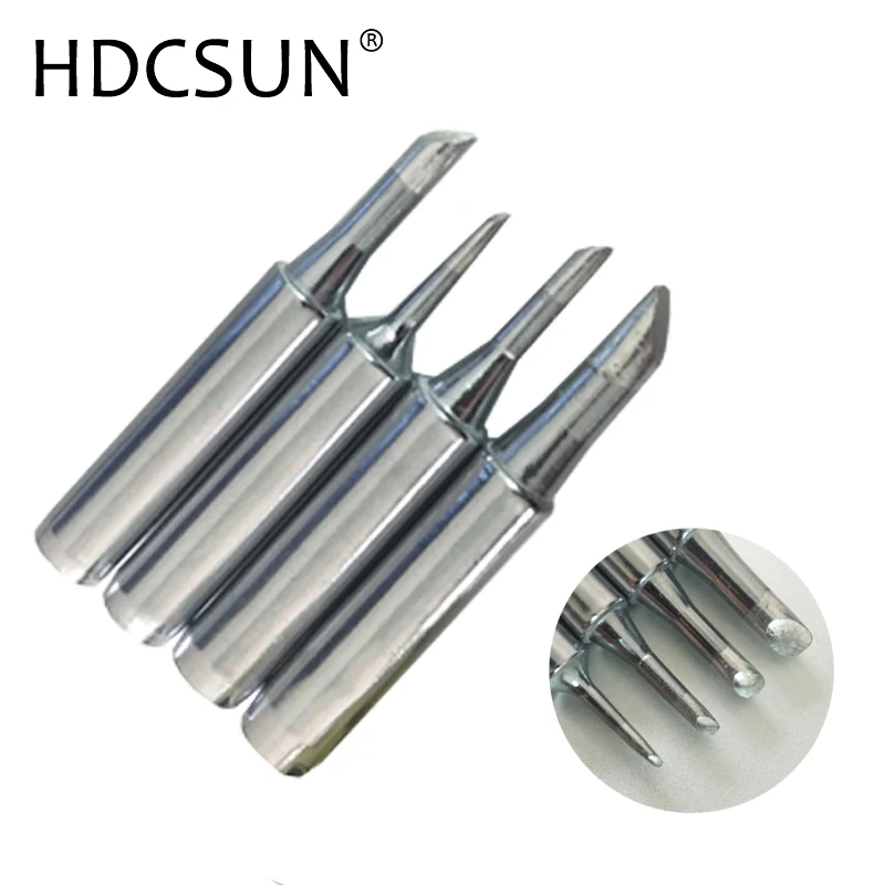 HDCSUN 900M-T-4C Soldering iron tip 936D solder iron 900M-T-4C for Hakko Saike aoyue yihua 936 852d+ 909D solder iron tip