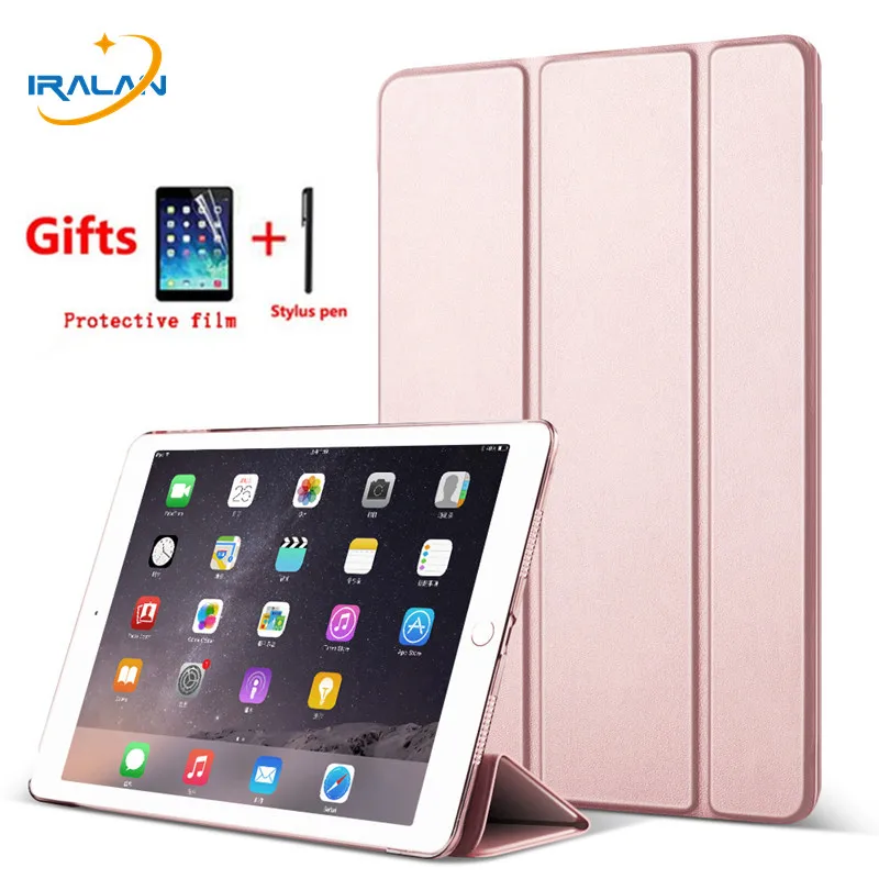 

Magnetic Smart Case for iPad Mini 5 2019 Slim PU Leather Trifold Stand Tablet Cover Funda for iPad Mini 5 7.9 inch+Film+Stylus