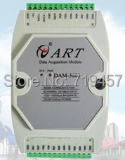 

FREE SHIPPING DAM-3601 8 channel DS18B20 digital temperature input digital signal acquisition module