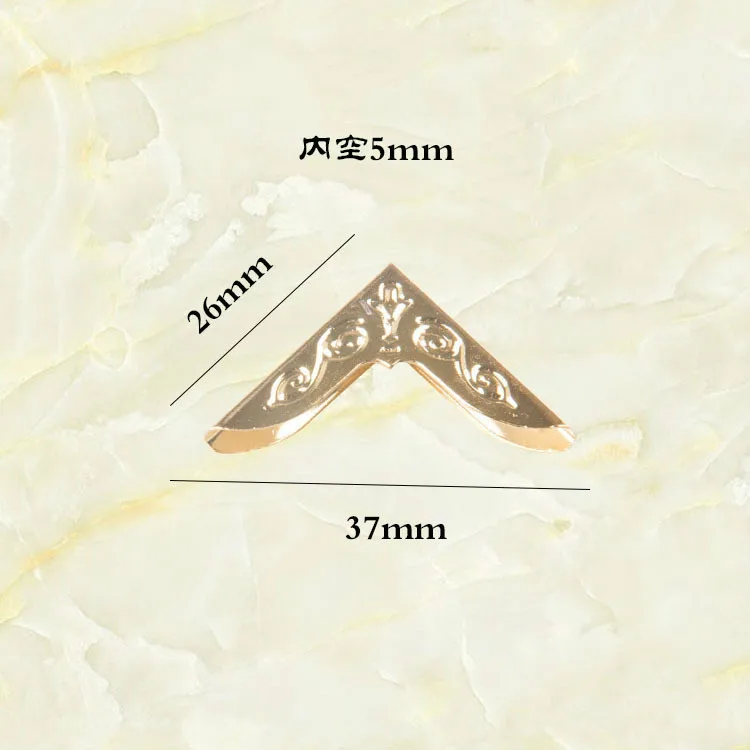 JD золото, цинк сплав внутри 5 мм книга протектор обёрточная угловая записная книжка угловая Антикварная книга угловой альбом бронза металл