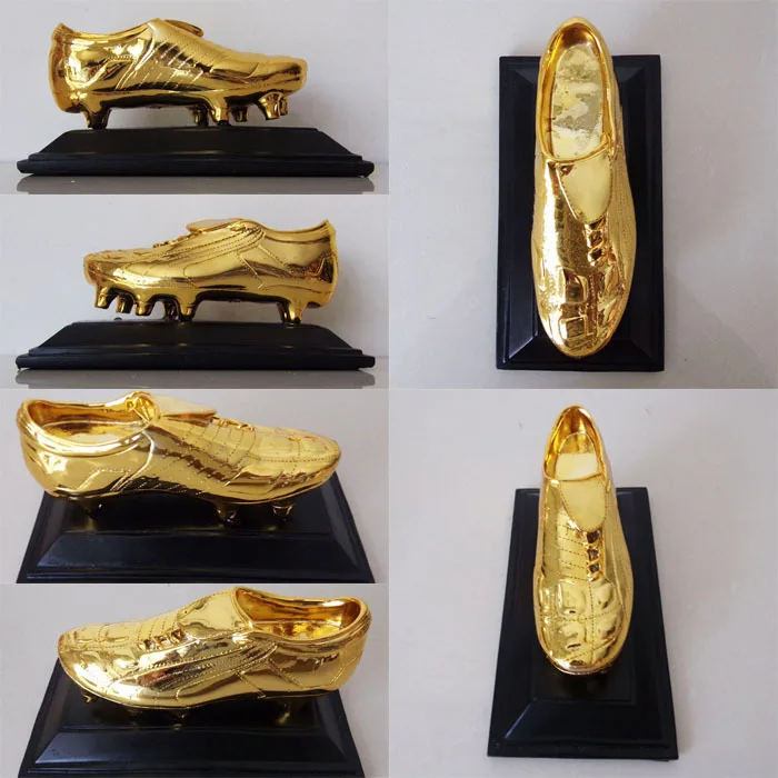 2014 World Soccer Cup Football Golden Boot Shoe Trophy Replica The