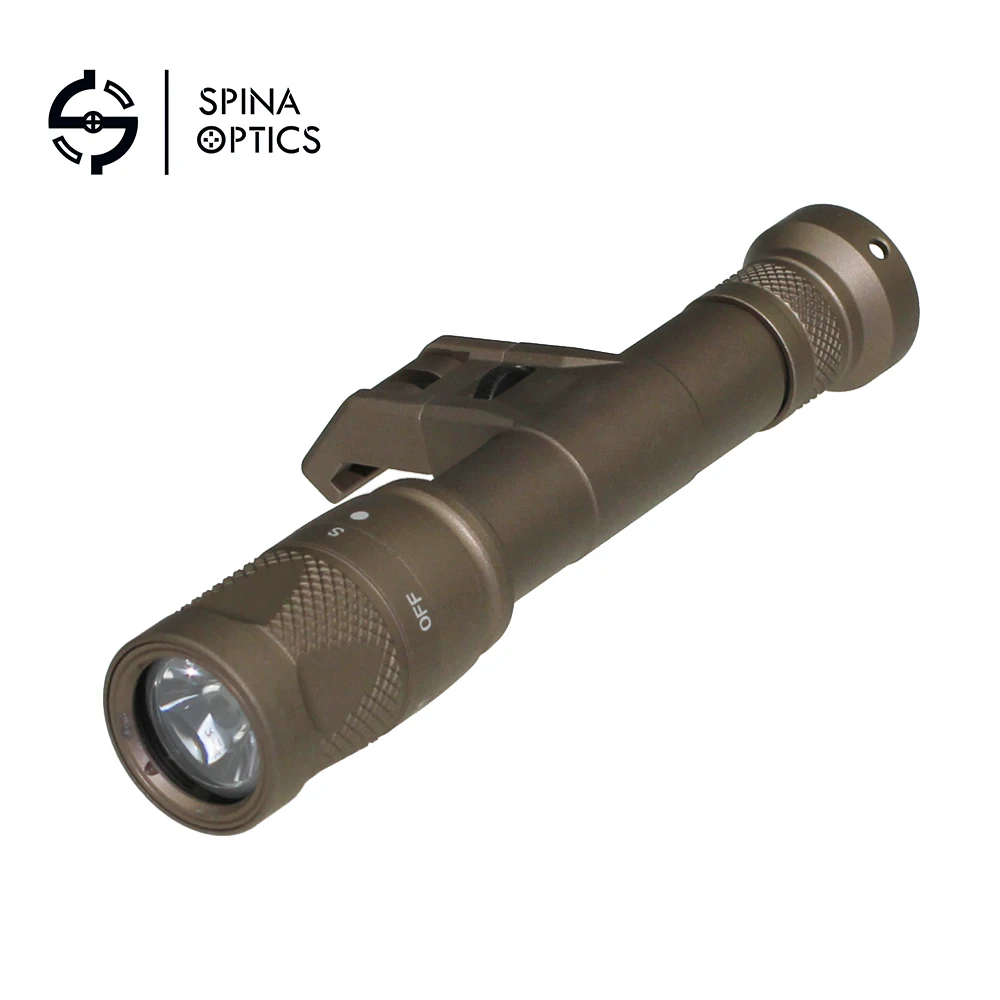 

SPINA OPTICS Tactical Airsoft Weapon Light M600V IR Dual Output LED Light Outdoor Hunting Rifle Flashlight