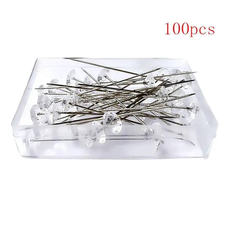 

Corsage Pins 2019 100Pcs Crystal Diamante Corsage Pins