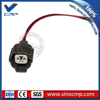 

SK-6 Plug Solenoid Valve Connector 2 lines for Kobelco Excavator