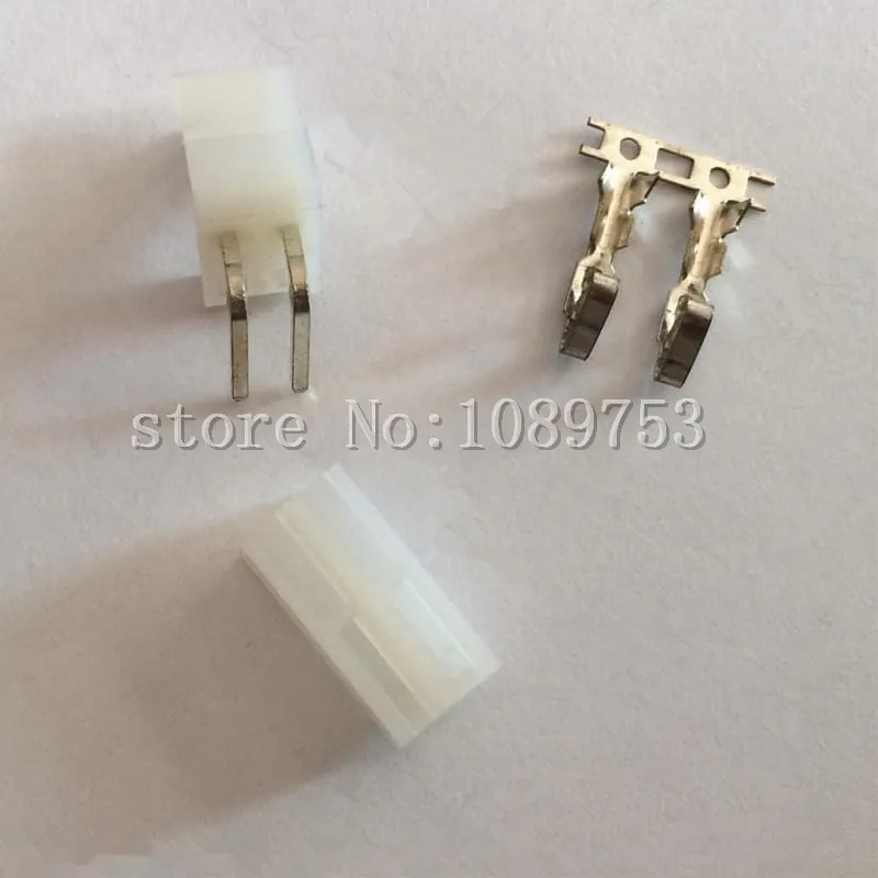 

50set CH3.96mm 2 Pin Header Plug Terminal Female Jack PCB Header Power Right Angle Connector