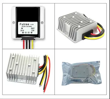 

120W 10A DC-DC Buck Step-down Converter (15-40v) 36V 24V to 12V Voltage Regulator CAR POWER Adapter Driver Waterproof