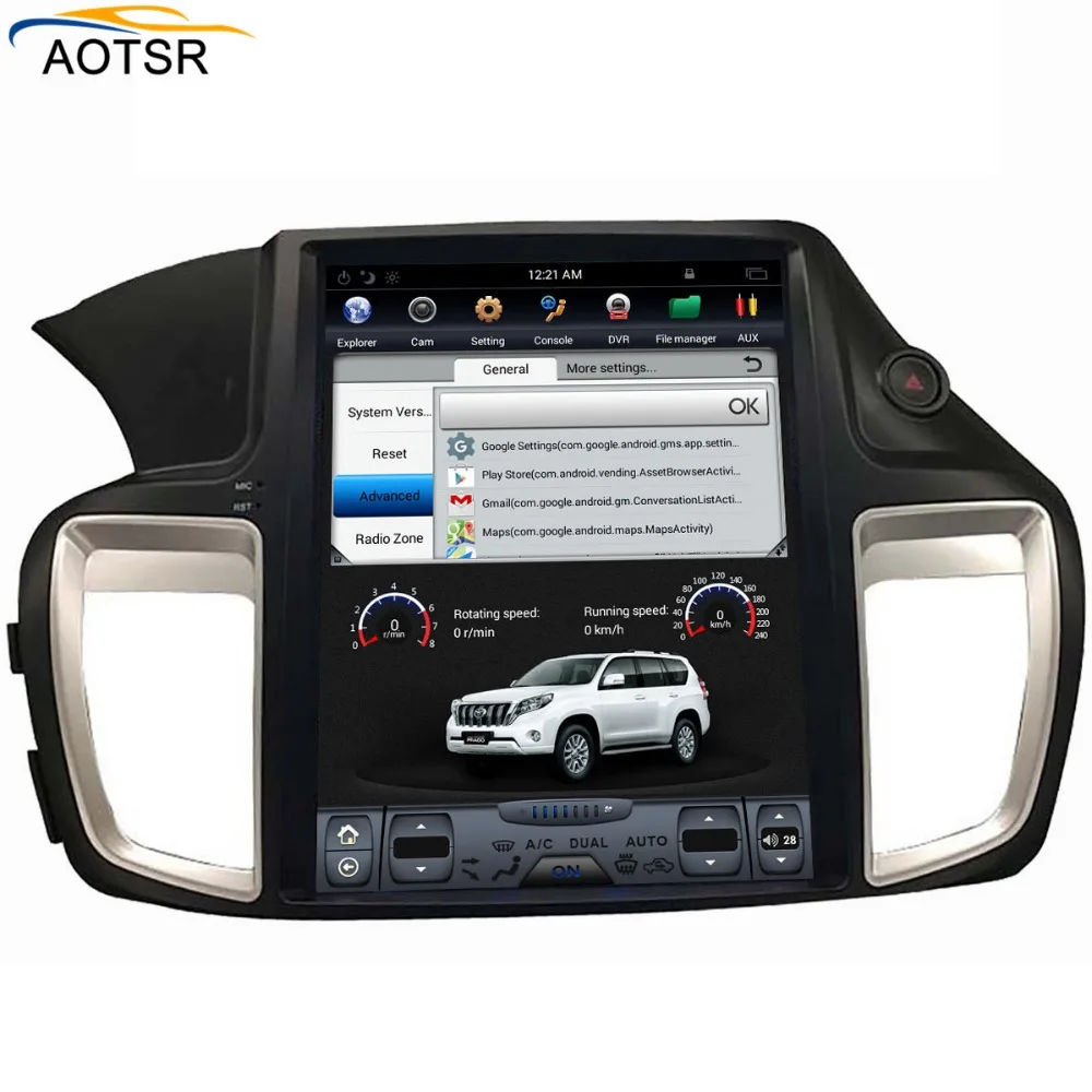 Excellent Tesla style 12.1"Big screen Android 7.1 Quad core Car radio GPS Navigation for HONDA ACCORD nine 2013-2018 autostereo no dvd 2