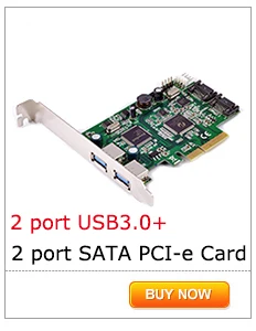 SATA 3 pci e pcie ssd контроллер pcie ssd SATA адаптер 4 PCI express SATA port multiplier карты чип Marvell 88SE9215 низкий профиль