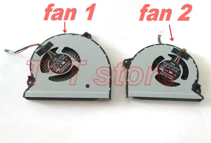 ^Cheap Original For Asus ROG Strix GL702VM S7VM laptop CPU GPU Cooling Fan cooler test good free shipping