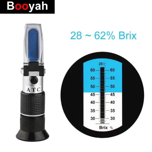 Booyah 28 62 Brix Refractometer High precision Sugar Content Test