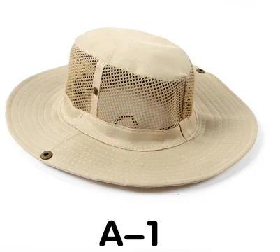 Новые модные камуфляжные летние кепки для мужчин и женщин, мужские круглые шапочки для военного кемпинга, уличная Солнцезащитная шляпа - Цвет: A 1