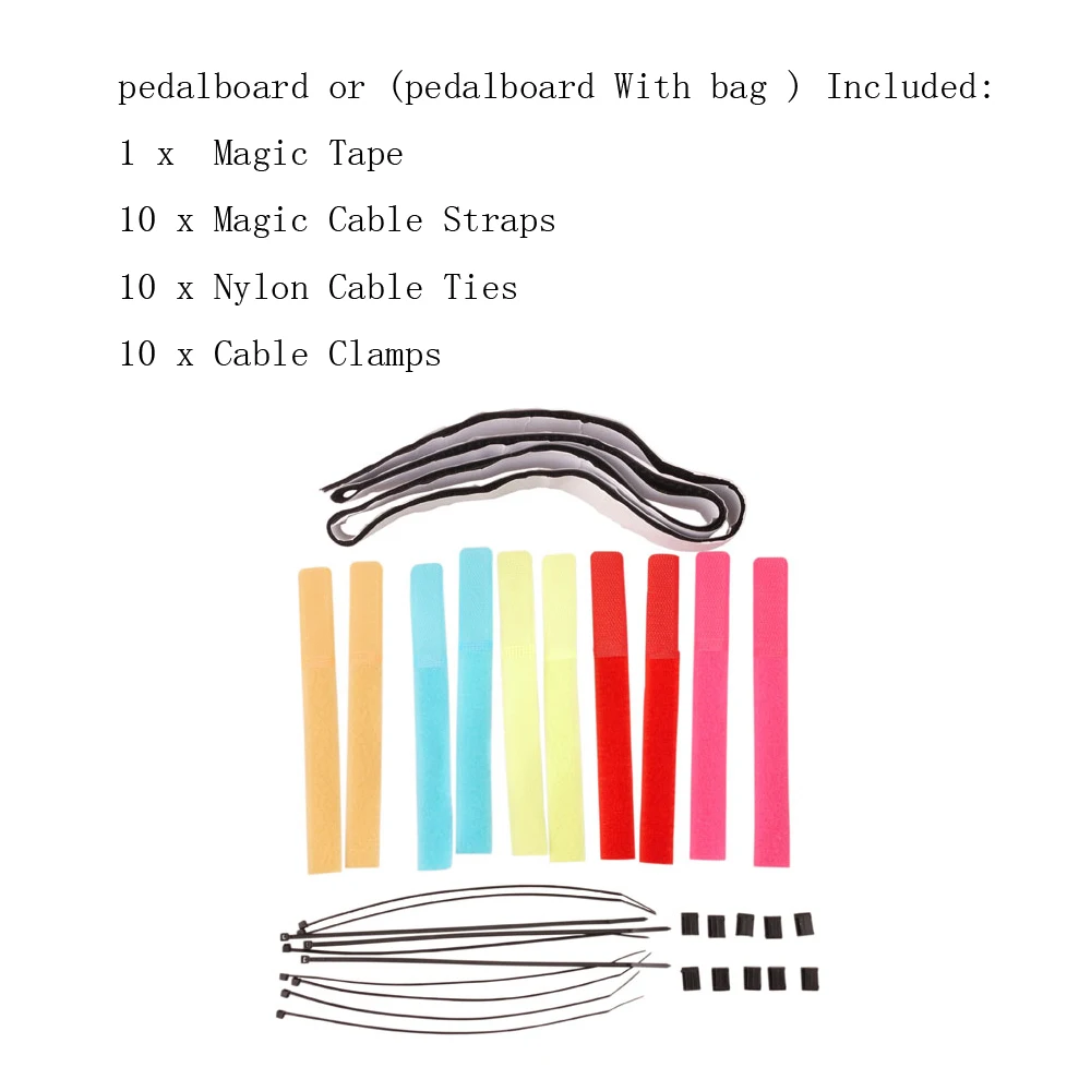 Guitar Pedal Board Setup Bigger Style DIY Guitar Pedalboard With Magic Tape Musical Instrument Accessory New 200 B